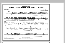 Every Little Thing She Does Is Magic - Snare Drum 