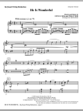 He Is Wonderful - Keyboard String Reduction