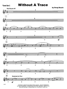 Without A Trace - 2nd Bb Tenor Saxophone 