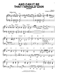 And Can It Be That I Should Gain [Jazz version]