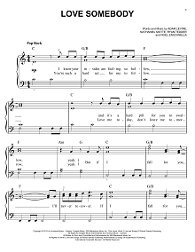 Love Somebody 