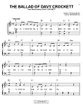 The Ballad Of Davy Crockett