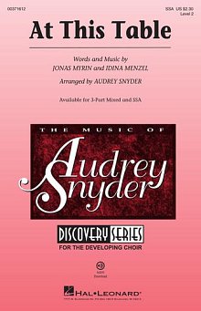 At This Table (arr. Audrey Snyder) 