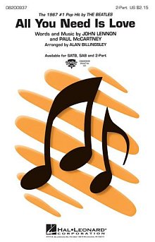 All You Need Is Love (arr. Alan Billingsley) 