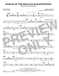 March Of The Belgian Paratroopers - Percussion 2