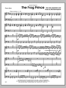 Frog Prince, The - Piano 