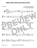 The Star Spangled Banner - Bb Clarinet 1