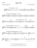 Sing to Me - Bb Trumpet 1