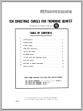 Ten Christmas Carols For Trombone Quintet - 2nd Trombone