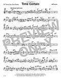 Time Certain - Solo Sheet - Tenor Sax