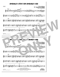 Should I Stay Or Should I Go - F Horn