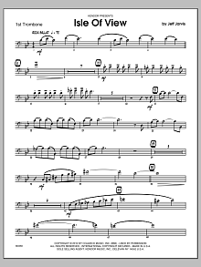 Isle Of View - 1st Trombone 