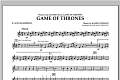 Game Of Thrones (arr. Michael Brown) - Eb Alto Saxophone