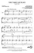 The Table Of Peace (arr. Stacey Nordmeyer)