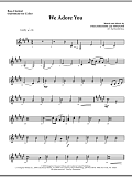 We Adore You - Bass Clarinet (Sub. Cello)