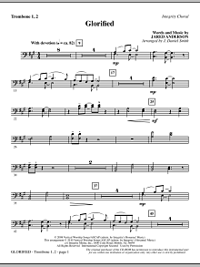 Glorified - Trombone 1 & 2 