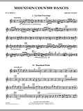 Mountain Country Dances - Bb Clarinet 1