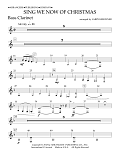 Sing We Now of Christmas (arr. Larry Kerchner) - Bb Bass Clarinet