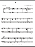 Bingo - Piano