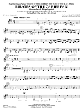 Pirates of the Caribbean (Soundtrack Highlights) (arr. Ted Ricketts) - Eb Alto Clarinet