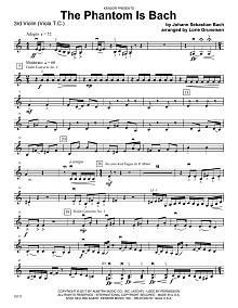 The Phantom Is Bach - Violin 3 (Viola T.C.) 