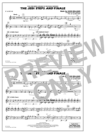 The Jedi Steps and Finale (from Star Wars: The Force Awakens) - Eb Alto Sax 