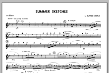 Summer Sketches - 1st Flute 