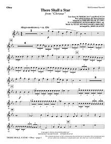There Shall a Star (arr. John Leavitt) - Oboe 