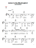 Listen To The Mocking Bird