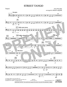 Street Tango - Timpani 
