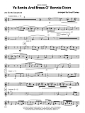 Ye Banks and Braes o' Bonnie Doon - 2nd Eb Alto Saxophone