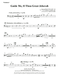 Guide Me, O Thou Great Jehovah (arr. Joseph M. Martin) - Trombone 1