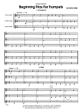Beginning Trios For Trumpets - Full Score