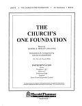 The Church's One Foundation (arr. David Giardiniere) - Full Score