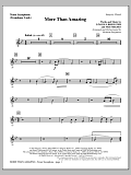 More Than Amazing - Tenor Sax (sub. Tbn 2)