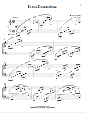 Etude Dramatique
