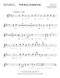 Well Done, Faithful One - Tenor Sax/BariTC (sub Tbn 1-2)