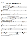 God And Country Celebration (Medley) - Tenor Sax (Trombone 2 sub)