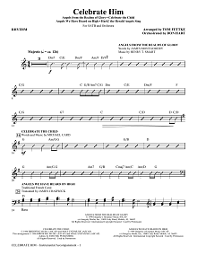 Celebrate Him (Medley) - Rhythm 