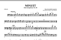 Minuet (from Symphony No. 88) - Cello