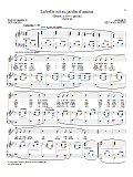 La belle est au jardin d'amour