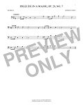 Prelude In A Major, Op. 28, No. 7