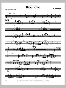 Brouhaha - 2nd Bb Tenor Saxophone 