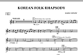 Korean Folk Rhapsody - Pt.3 - F Horn
