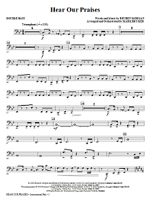 Hear Our Praises - Double Bass 
