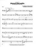 Mozart Menuetto (from String Quartet in D Minor, K421) (arr. Lennie Niehaus) - Bass