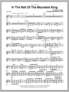 In the Hall of the Mountain King - 1st Violin 