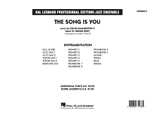 The Song Is You - Conductor Score (Full Score) 
