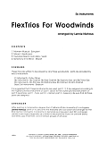 FlexTrios For Woodwinds (playable by any three woodwind instruments) - Eb Instruments