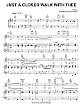 Just A Closer Walk With Thee